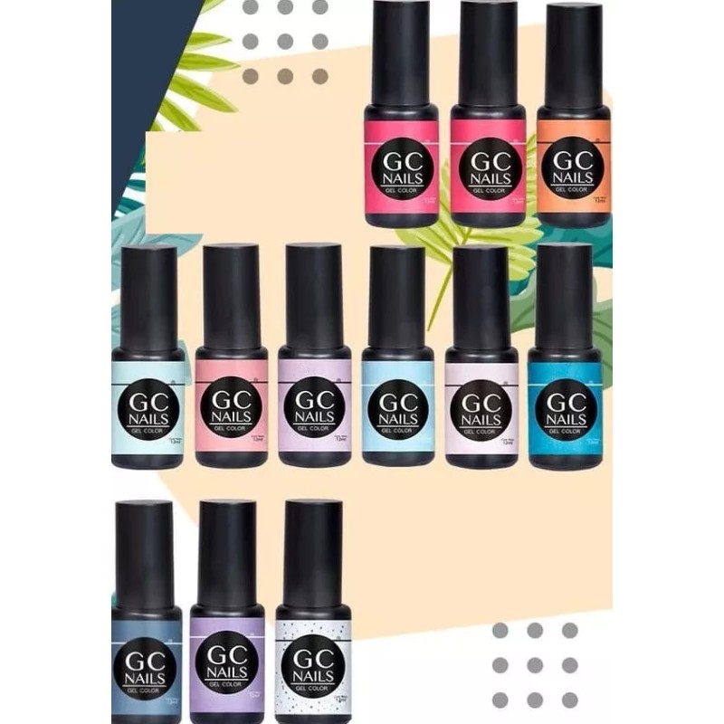 GC Nails Gel Semipermanente 1 Paso Gama Verano 2 ,