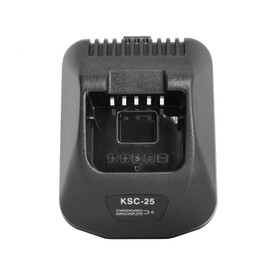 Amasu KSC-25 Rapid Charger with Power Adapter Compatible with TK-2140 TK-3140 TK-3188 TK-3178 TK-3160 NX-220 NX-320 KNB-24L KNB-25A KNB-26N KNB-35L KNB-40LC KNB-55L KNB-56N KNB-57L