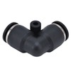10pcs Pneumatic Connector Durable ABS Replaceable Practical Connecting Accessories for