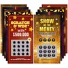 STOYKİS Prank Lottery Tickets and Scratch Off Cards 10 Tickets