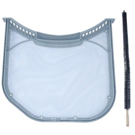 POSEAGLE ADQ56656401 Dryer Lint Filter Upgraded Stainless Steel Mesh Screen with a Dryer Lint Vent Trap Cleaning Brush Replaces ADQ566564 AP4457244 1462822 AH3531962 EA3531962 PS3531962 for Dryers