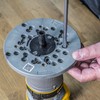 Trend Universal Trim Router Sub-Base, 150mm, Enhanced Compatibility for 1/4