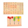 Wooden Slide Puzzle Children Funny Color Sorting Matching Logic Game