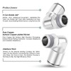 TAILONZ PNEUMATIC Elbow 6 mm Pipe AD x 1/4 Inch
