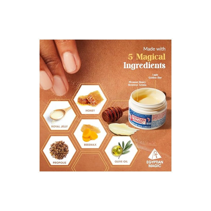 Egyptian Magic Crema Multiusos para Piel, Hidratación y Reparación para