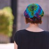 CHARM Tie Dye Headband Hippie Elastic Bandana Head Cover Wrap