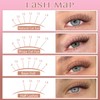 Brown Lash Clusters Natural Eyelash Clusters Invisible Band Brown Lash