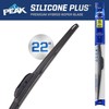 PEAK Silicone Plus 22" All-Weather Hybrid Windshield Wiper Blade, Premium