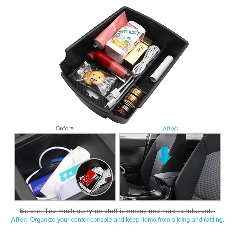 CDEFG Center Console Organizer for 2020 2021 2022 2023 2024