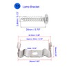 Boxonly T5 Clips Bracket Hanger Fluorescent Tube Light Fixture Holder