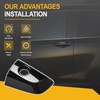 ZyloPlinx Driver Side Outer Door Handle Lock Cylinder Cover w/Hole