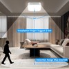TOOWELL Rechargeable Motion Sensor Ceiling Light, Wireless Ceiling Lights Battery