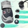 Eyein Pack of 4 Dog Shoes, Mesh Breathable Dog Shoes,