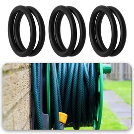 The Lord of the Tools 100pcs Garden Hose O-Rings Garden Hose Quick Connector Seals EPDM Rubber O-Ring Seals for 3/4-Inch Garden Hose Systems (17x22.2x2.6mm)