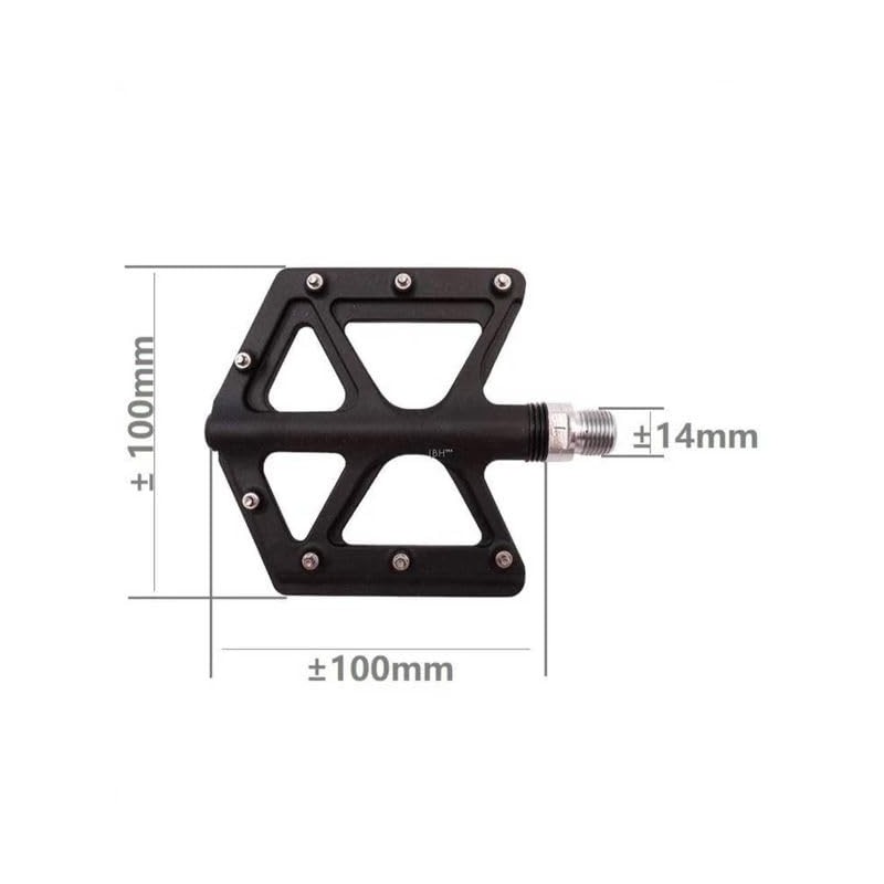 ZERAY ZP-D213 Nylon + Carbon Fiber Platform Pedals for MTB
