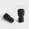 Pack of 2 Hose Connectors Garden Hose Coupling Nipple 1/2