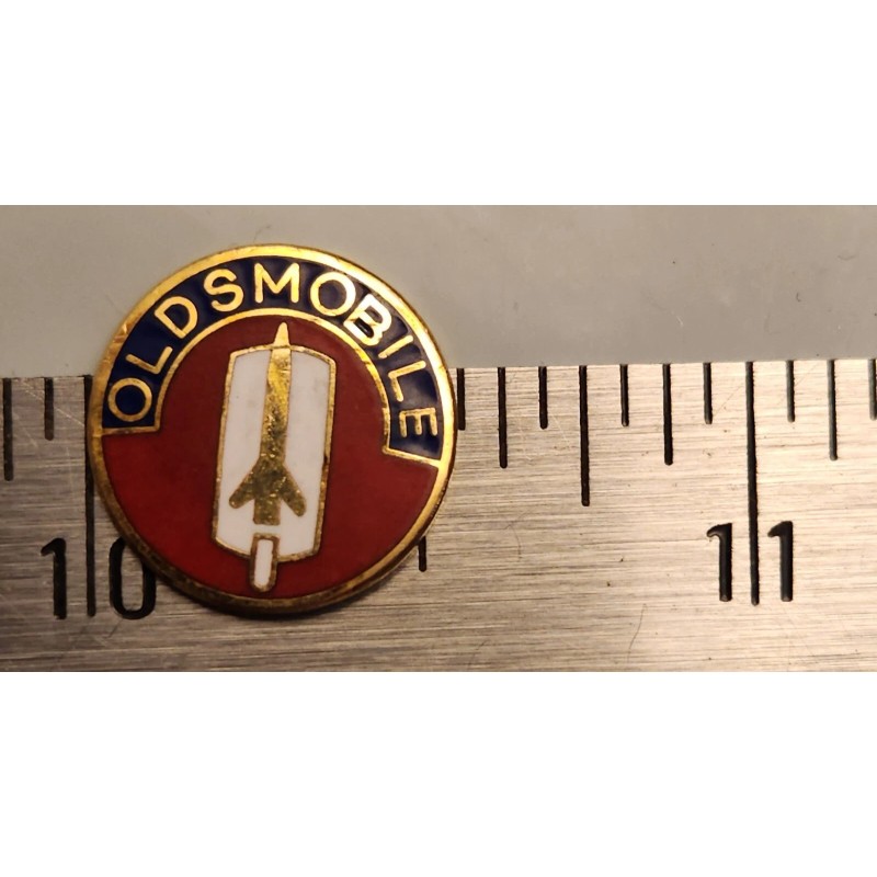 Lot of 10 Oldsmobile emblems metal Brass  9/16 inch diameter