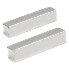 Happiness Boutique Women's Bar Stud Earrings in Silver Colour Small Earrings Made of Stainless Steel Minimalist Jewellery, Stainless Steel