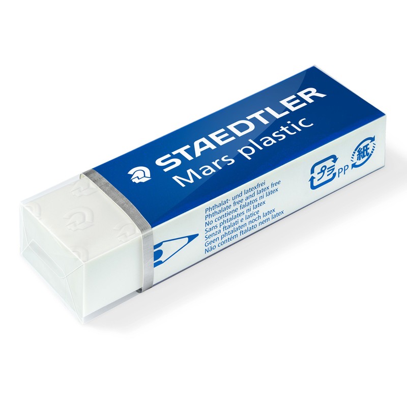 STAEDTLER ‎526 50 BKD Mars Eraser, Premium-Quality, Latex & Phthalate-Free