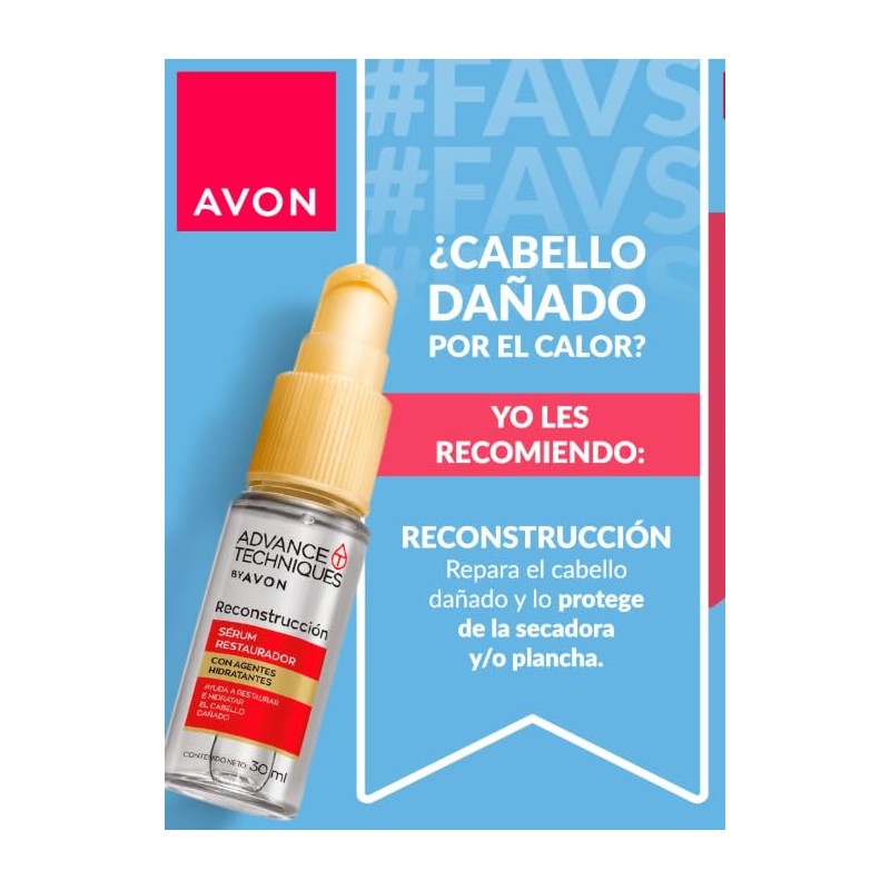 Avon Advance Techniquessérum Restaurador de Puntas Abiertas