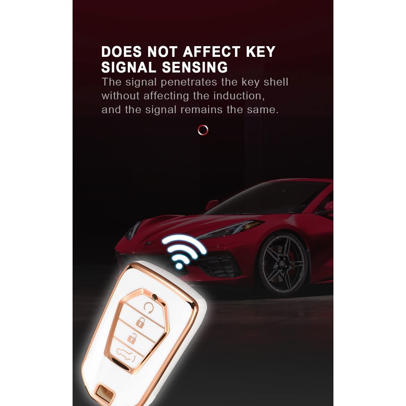 ontto TPU Smart Car Key fob Cover Fit for Isuzu