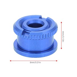 Alomejor Pernos de manivela Pernos y Tuercas de Plato de bielas de aleacion de Aluminio para Bicicletas de Carretera de montaa al Aire Libre(Blue)