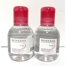 Bioderma 2 X Bioderma Sensibio H2O Micellar Water, TRAVEL SIZE, 3.4 fl oz - EXP: 05/25