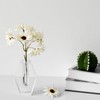 Crystal Vase 4.5-inch High, Modern Crystal Home Office Decor for