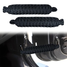 Door Limiting Straps Swing Door Check Limiter for 1987-2024 Jeep Wrangler YJ TJ JK JKU JL JLU & Gladiator JT 2/4 Door, Interior Accessories, Black