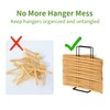 EASTTOWEST Hanger Organizer Stacker for Closet Laundry Room,Holds up 110