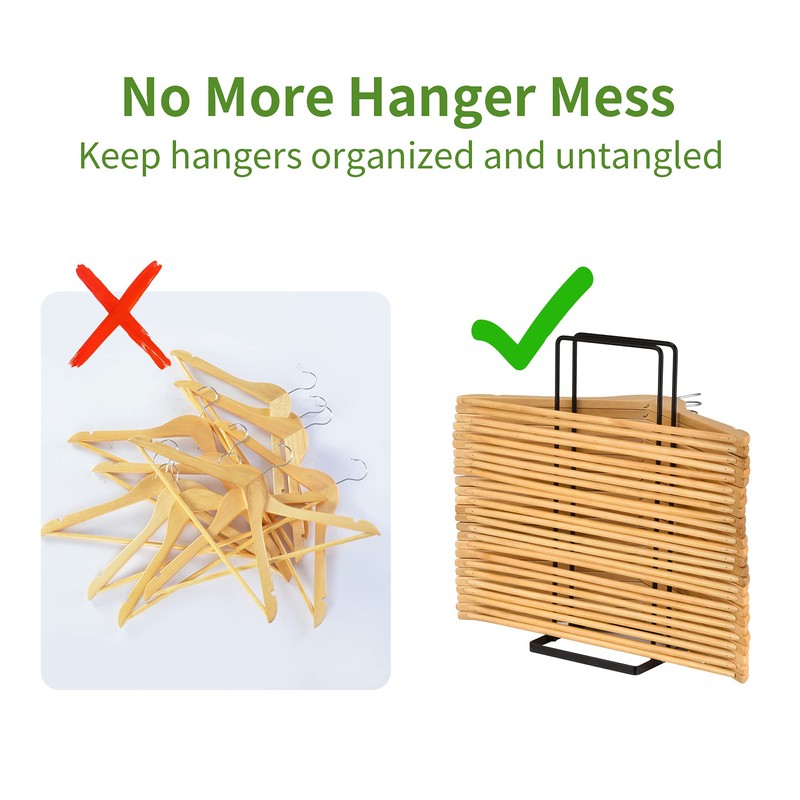 EASTTOWEST Hanger Organizer Stacker for Closet Laundry Room,Holds up 110