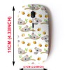 2.4G Wireless Mouse with Cute Pattern Design for All Laptops