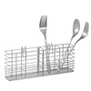 Slideep Stainless Steel Cutlery Utensil Holder Silverware Organizer with Hooks