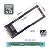 NFHK U.2 SFF-8639 Host to PCI-E Ruler 1U GEN-Z EDSFF