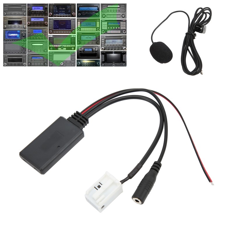 12pin Bluetooth 5.0 Module AUX in Cable MP3 Music Adapter