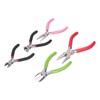 5Pcs Pliers Kit Diagonal Flat Nosed Bail Making Jewelry Pliers
