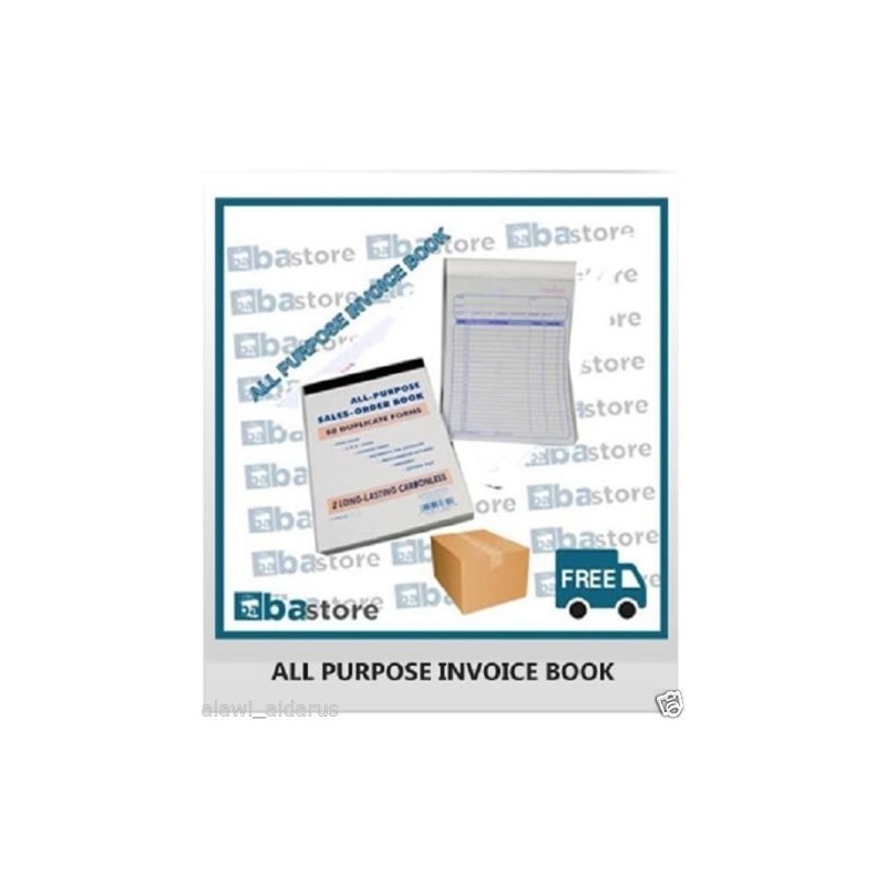 All Purpose Invoice Book Sales Order Book 50 duplicate forms