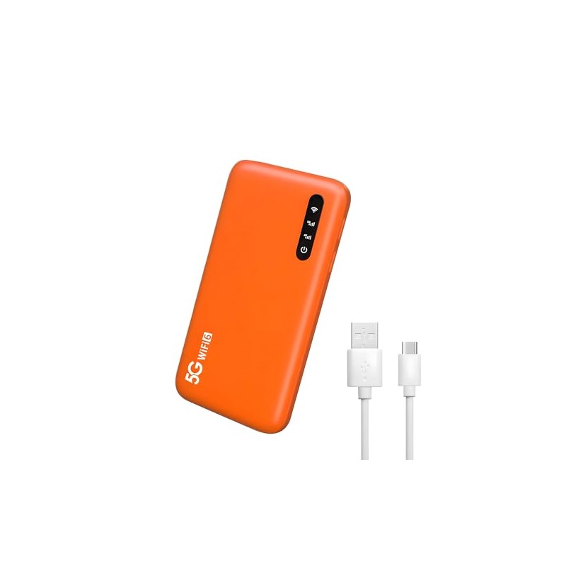 5G Mobile Hotspot, Portable High Speed Dual Band WiFi6 Router