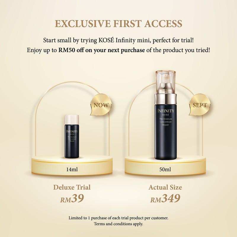 Kose Infinity The Moisture Concentrate Repair Serum