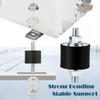 Rubber Vibration Isolator Mounts, 40 x 30mm Shock Absorber Rubber