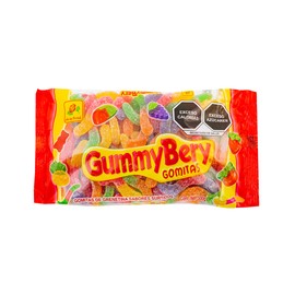 De La Rosa Gomitas GummyBery Lombrices Aciduladas 500 grs, Pequeño
