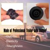 1.98" Trailer Hub Cap Rubber Plugs, 4 PCS Trailer Dust