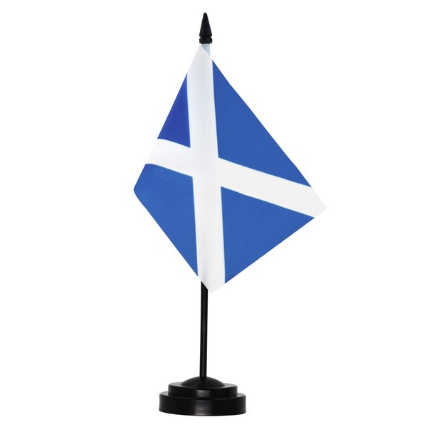 ANLEY Scotland Deluxe Desk Flag Set - 6 x 4