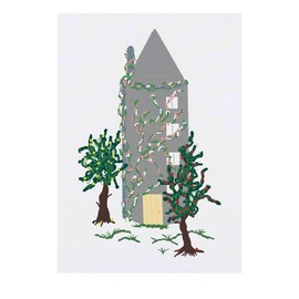 Azeeda 'Geißblatt-Turm mit Blumen bedeckt' Temporäres Tattoo - Hautfreundlicher & Ungiftiger Abziehbild · Wasserfest (TO00072353)