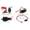 YAMASCO Boat Motor Kill Stop Switch & Safety Tether Lanyard