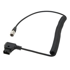 Qiilu Hirose 4 Pin PVC D Tap To Hirose D Tap To 4 Pin para Hirose Cable de Alimentación Cable de Carga para Dispositivos de Sonido 688 F8 D Tap To 4 Pin para Hirose Cable, Qiilugidb8uxzwp