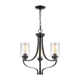Thomas Lighting CN300321 Chandelier, 19W X 19W X 20.25H, Bronze