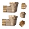 CIYODO Copper Elbow Accessories Brass Hose Connectors 90 Degree Elbow