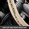 Road Comforts D-Type Steering Wheel Cover - Made with PVC