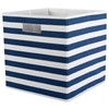 DII Foldable Fabric Storage Container for Nurseries, Offices, Closets, Home